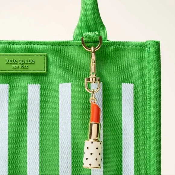 Kate Spade X Target Lipstick Bag Charm Keychain - Picture 3 of 5
